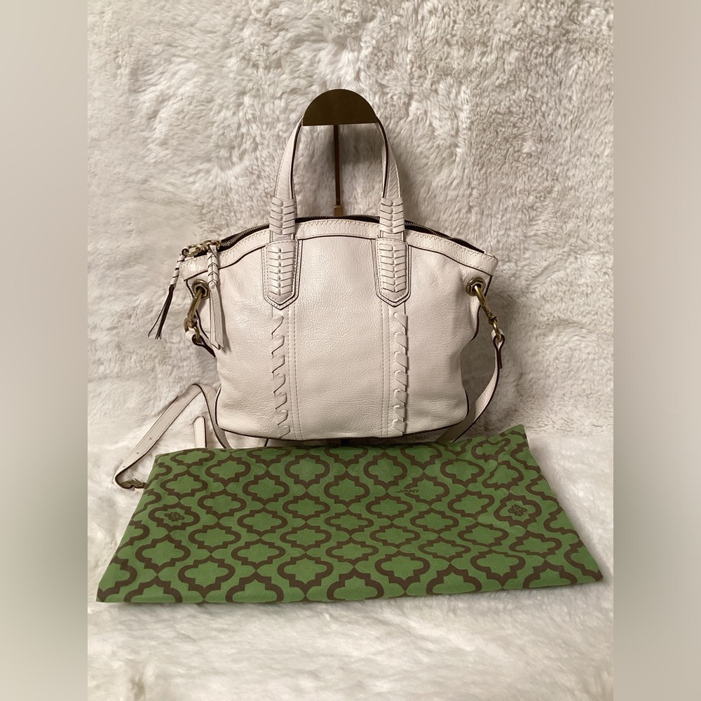 Dr Yany White Crossbody Bag